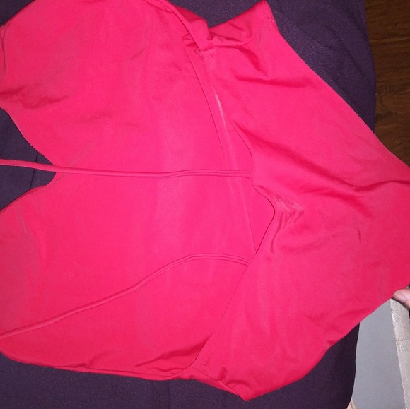 Red tobi monkini little covg - Picture 2 of 2